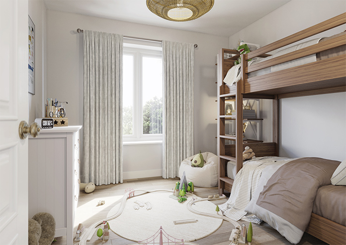 Laura Ashley Whinfell, Dove - Made to Measure Curtains - Image 7